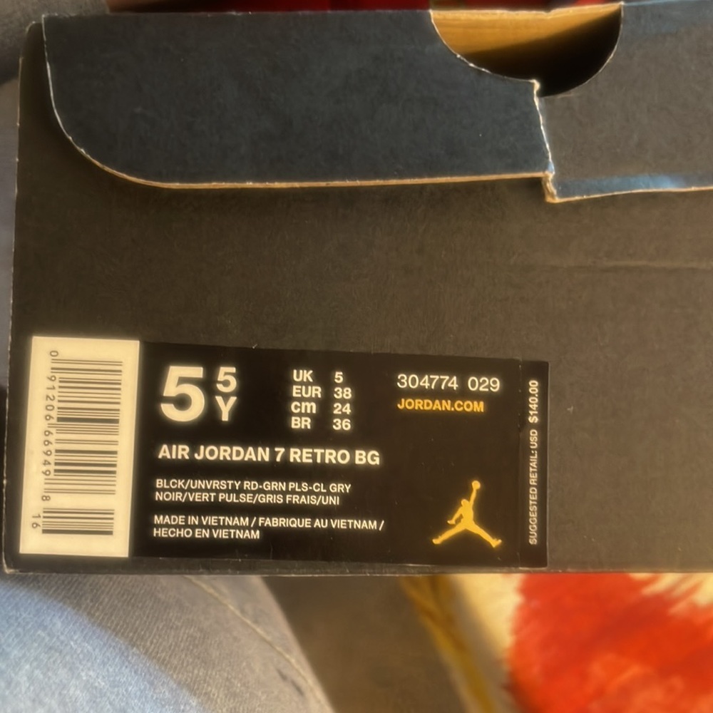 Jordan 7 No Box - Picture 5 of 5